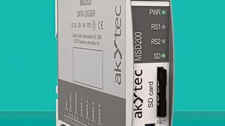 Diverse analoge und digitale Schnittstellen: Der Datenlogger MSD 200 dokumentiert und sichert unterschiedlichste Daten. (Akytec)