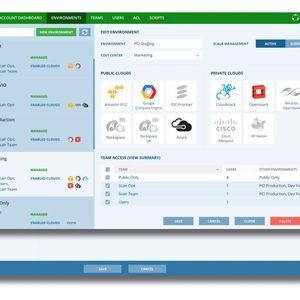 Über Hybrid-Cloud-Management-Systeme wie die „Scalr Cloud Management Platform“ lassen sich alle im Unternehmen eingesetzten Cloud-Services über eine einheitliche Oberfläche managen.