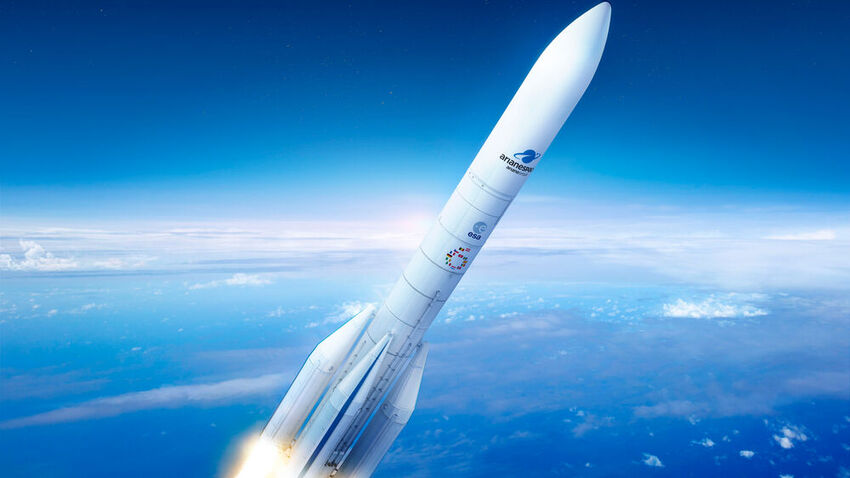 Ariane 6 Trägerrakete mit MT Aerospace Komponenten (Bild: Ariane Group)