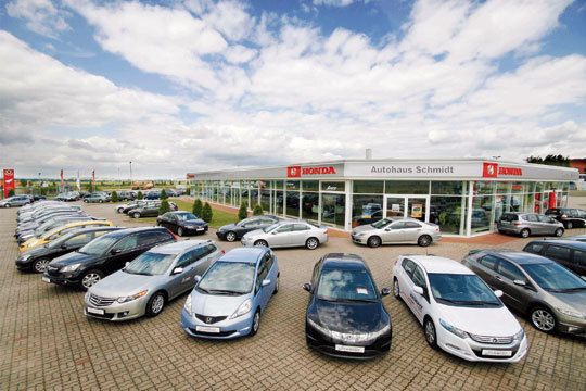 27.000 Quadratmeter umfasst das Grundstück von Honda Schmidt. Den Raum nutzt das Unternehmen für zahlreiche Events. (Archiv: Vogel Business Media)