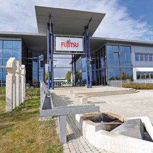 Sitz von Fujitsu Technology Solutions in Augsburg.