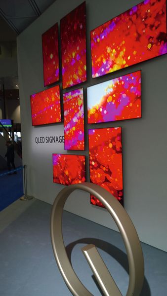 Samsung wertet die existierende LCD-Technik mit Quantum Dot für leuchtendere Farben auf. (Vogel IT-Medien)