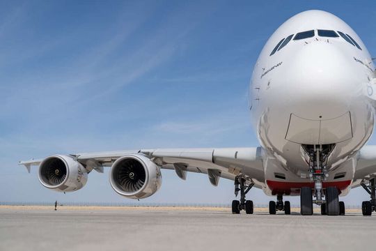 Airbus, Toray, Tarmac and Daher succeeded in producing a new part for the A320neo from a disused A380 engine cowling.(Image: Airbus)