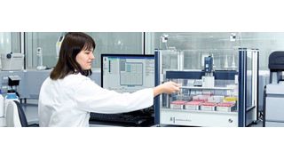 Die Liquid Handling Station von Brand kann eine Vielzahl von Pipettieraufgaben automatisieren. (Bild: Brand)