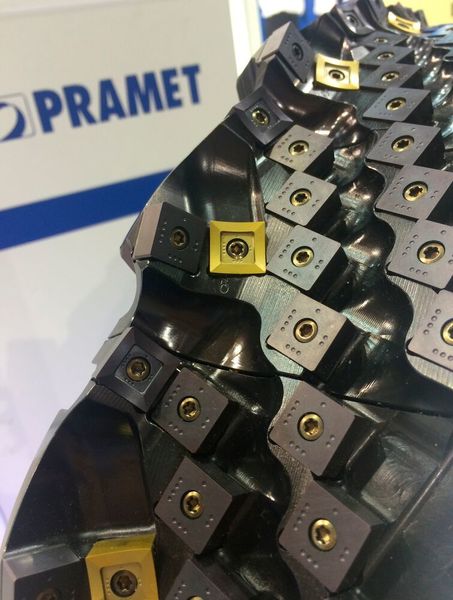 Dormer Pramet’s large 600 mm diameter dynamic rail milling cutter will be on display at EMO. (Dormer Pramet)