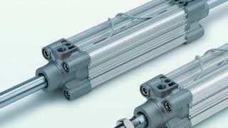 Die neuen ISO-Zylinder der Serie C96 und CP96 ermöglichen dank doppelter Dämpfung schnellere Zykluszeiten im Prozess. (SMC)