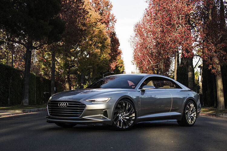 Audi hat auf der Los Angeles Auto Show sein Showcar namens Prologue enthüllt. (Foto: Ampnet/Jeff Jablansky)
