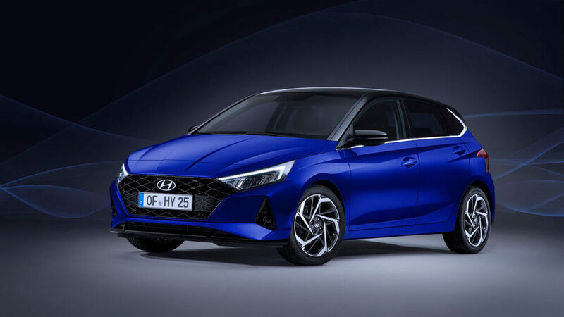 Wichtigste Neuheit bei Hyundai ist die nächste Generation des i20. Im Fall der 88 kW/120 PS starken Topmotorisierung sorgt ein 48-Volt-Mildhybridsystem für mehr Effizienz. (Hyundai)