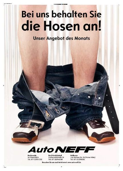 Bei Auto Neff können die Kunden ihre Hose anbehalten. Dort gibt es „größere Reparaturen für kleines Geld“. (Archiv: Vogel Business Media)