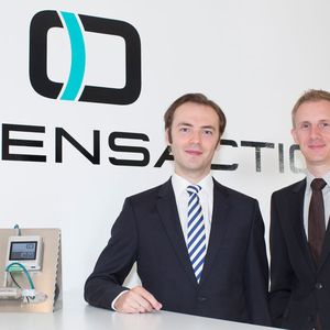 Stefan Rothballer und Michael Münch, zwei der Gründer von Sensaction, werden auch künftig die Geschäfte des innovativen Unternehmens führen.