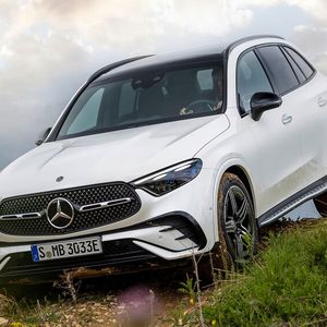Auch im Gelände ist der GLC alles andere als hilflos.(Bild:  Mercedes-Benz)