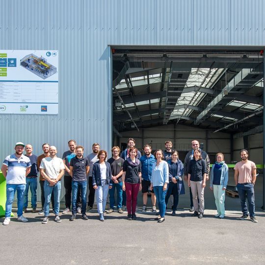 Offizieller Startschuss für den Bau der Pilot- und Demonstrationsanlage am DBFZ.(Bild:  Paul Trainer, DBFZ)