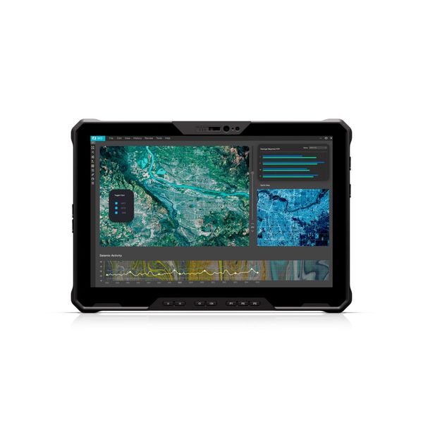 Der 12 Zoll große Bildschirm des Dell Latitude 7230 Rugged Extreme ist 1.200 Nits hell und lässt sich auch mit Handschuhen bedienen. (Bild: Dell)