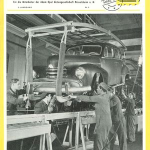 Und wie bei anderen Herstellern griff man auch bei Opel erst einmal auf Vorkriegskonstruktionen zurück.(Bild:  Opel)