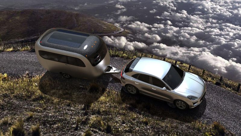 Das neue Konzept von Airstream wurde gemeinsam mit Porsche entwickelt.(Bild:  Airstream)