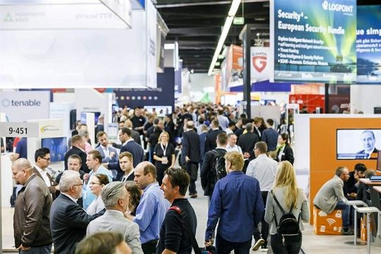 In diesem Jahr präsentieren sich auf der it-sa 750 Aussteller aus 25 Ländern .(Quelle:  NürnbergMesse)
