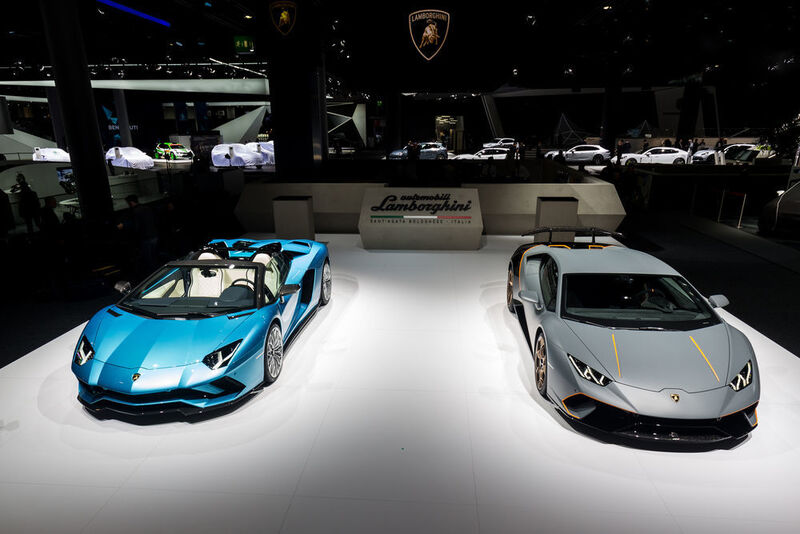 Impressionen von der Erstvorstellung und aus der Produktion des Lamborghini Urus. (Lamborghini)