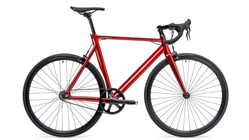 Schick, schlank und schnell: das Schindelhauer „Hektor“ als Singlespeed mit Bremsen und Freilauf.(Schindelhauer)