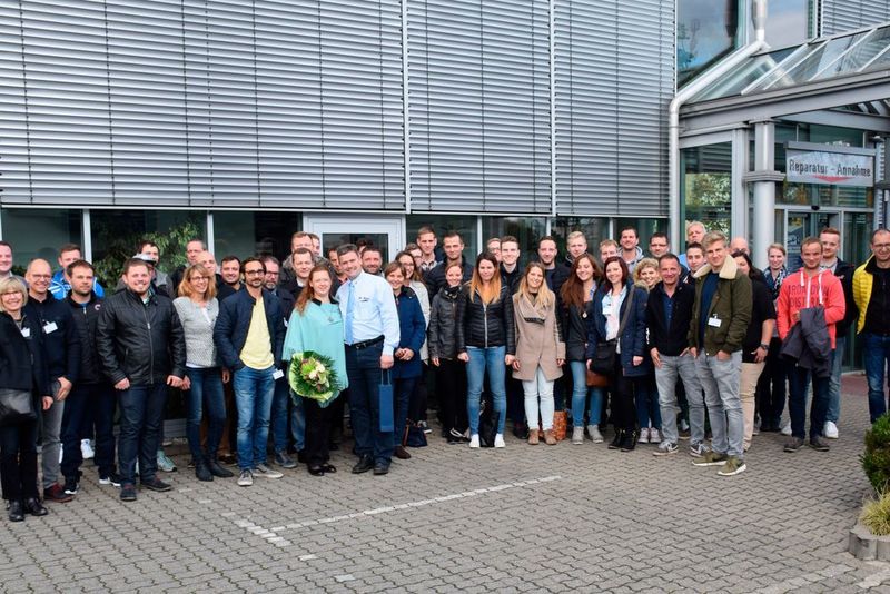 Beim ZKF Juniorenseminar besuchten 50 Nachwuchsfirmeninhaber Betriebe rund um Frankfurt, wie zum Beispiel die Firma Nagel in Offenbach. (Schweitzer)