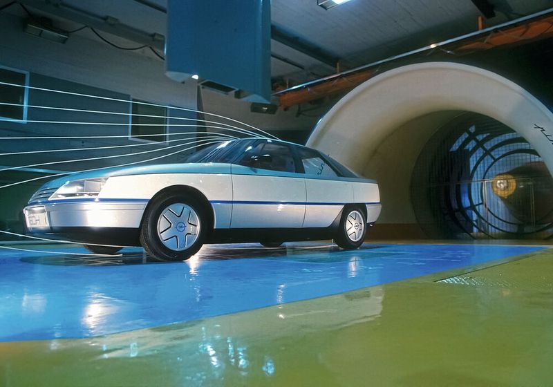 Mit dem Tech1 erreichte Opel 1980 einen sehr niedrigen Cw-Wert von nur 0,235. (Bild: Opel)