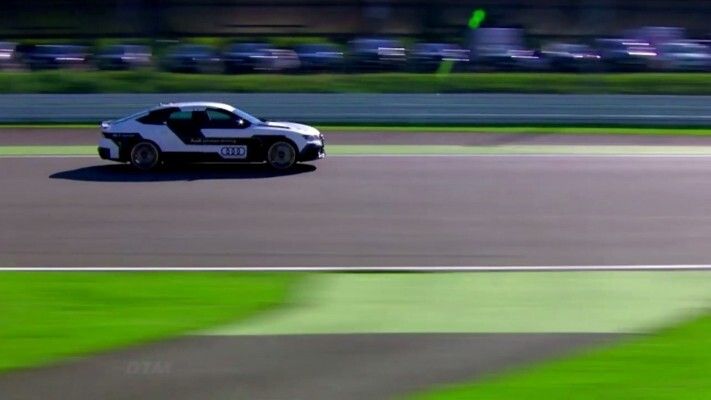 Der Audi RS 7 concept am Limit: fahrerlos rund um den Hockenheimring (Audi)