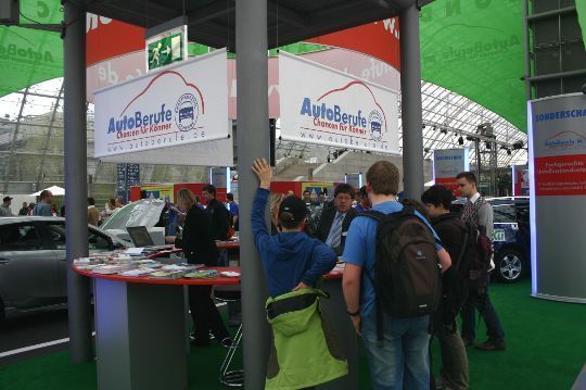 Damit ist sie für viele Messebesucher der erste Anlaufpunkt. (Archiv: Vogel Business Media)