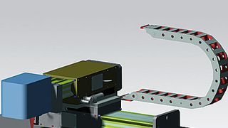 Bild 1: Konzeptstudie für eine Laserschneidanlage mit Strahlführung über Scanner-Systeme. (Archiv: Vogel Business Media)