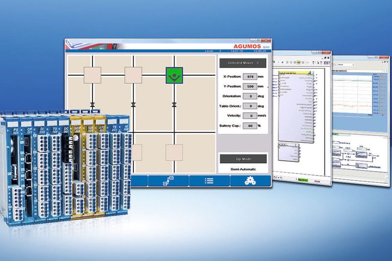 Viel Intelligenz kompakt verpackt:  Melkus Mechatronic griff für die komplexe Neuentwicklung von Steuerungs-, Sicherheits- und Antriebstechnik sowie Kameratechnik und Kommunikation auf die reiche Erfahrung des Automatisierungsspezialisten Sigmatek zurück. (Melkus Mechatronic)