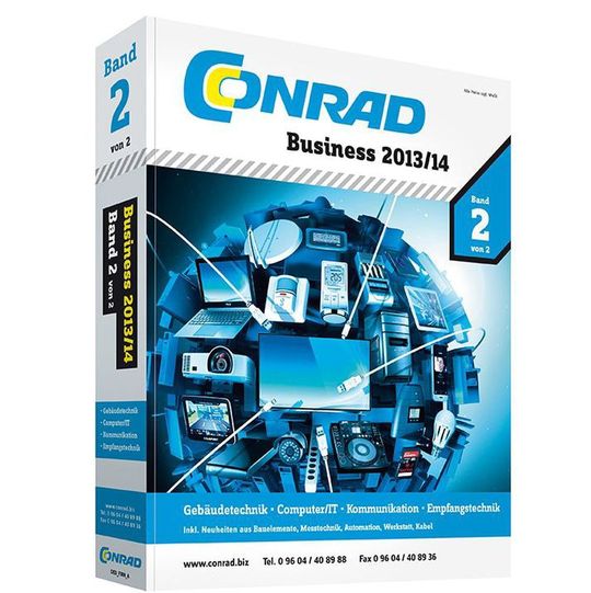 Geballte Technikkompetenz: Der Conrad Business-Katalog 2013/14(Bild:  Conrad)