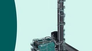 The Just Catch unit will capture CO2 from the flue gases from the waste-to-energy facility, which will then be conditioned and sent directly to a catalytic methanation plant.  (Source: Aker Carbon Capture)