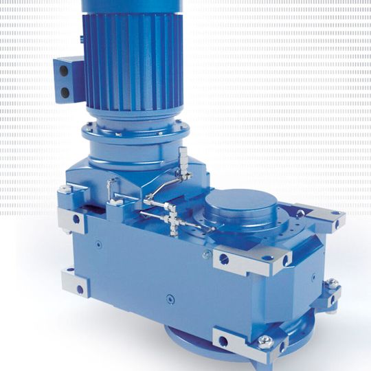 Industriegetriebe Maxxdrive mit Safomi-IEC-Adapter(Bild:  NORD DRIVESYSTEMS)