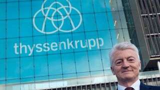 Dr. Heinrich Hiesinger, CEO of Thyssenkrupp: “Thyssenkrupp has changed in recent years. We are a different company today. We have become more diversified and as a result more stable.” (Picture: Thyssenkrupp)