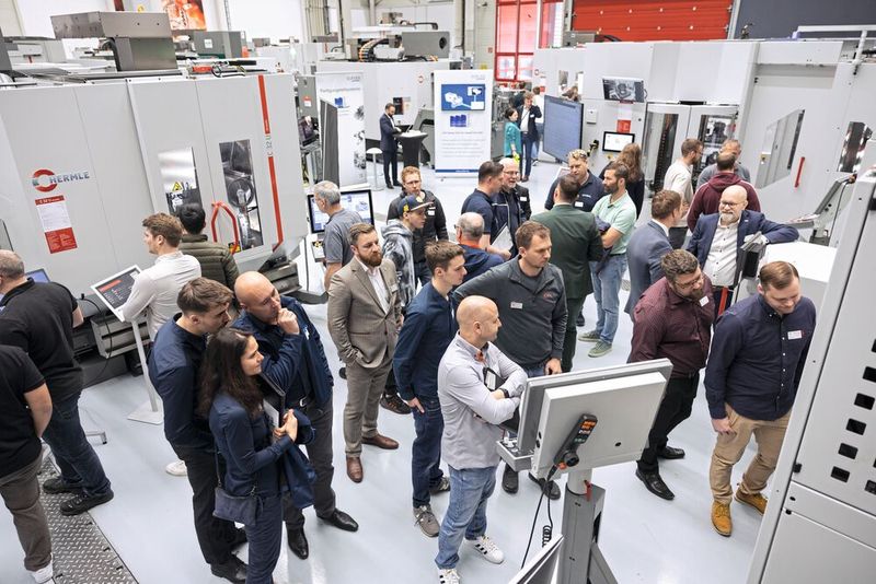 Impressionen der Hausausstellung 2024. (Bild: Hermle AG)