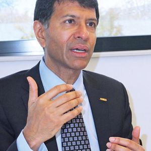 Dr. Ajei  Gopal, CEO der Ansys, Inc., über Discovery Live und die Bedeutung der Simulation für Konstruktion. 