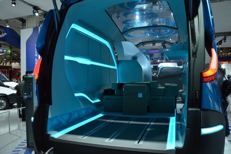 Ein futuristischer Ausblick auf das Transportgewerbe. (Foto: Achter)