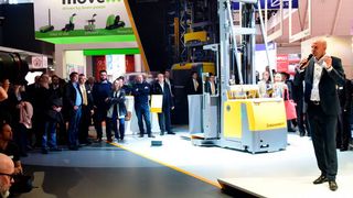 Ein Schwerpunkt der diesjährigen LogiMAT ist die Digitalisierung der Supply Chain. Stand heute soll die Intralogistikmesse trotz der Ausbreitung des Coronavirus vom 10. bis 12. März in Stuttgart stattfinden.  (Bild: Nicolas Maack)