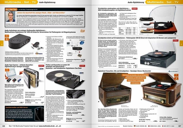 ELV-Katalog 2015: Neuigkeiten, Projekte, Produkte - eine kleine Katalogauswahl (Bild: ELV)