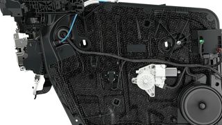 Mit der neuen Generation Türsysteme ist es dem internationalen Automobilzulieferer Brose gelungen, neue Maßstäbe hinsichtlich Leichtbau, Funktionalität und Designfreiheit zu setzen. Das spart im Vergleich zu herkömmlichen Türsystemen bis zu 40 Prozent Gewicht – bei gleichzeitiger Crashsicherheit und hoher Funktionsintegration. (Bild: Brose)