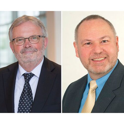 Amtierender BRV-Geschäftsführer und sein Nachfolger: Hans-Jürgen Drechsler (links) und Michael Schwämmlein.(Bild:  BRV)