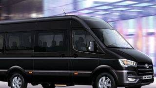 Den Hyundai H350 gibt es künftig auch als Bus. (Hyundai)