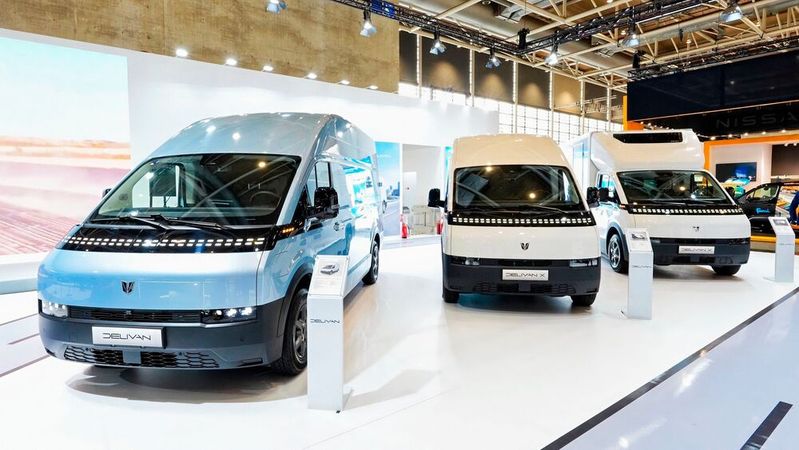 Delivan zeigte mehrere Modelle auf der IAA Transportation in Hannover.(Bild:  Delivan)