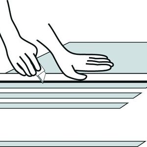 Schritt für Schritt zu einem schicken Serviertablett.