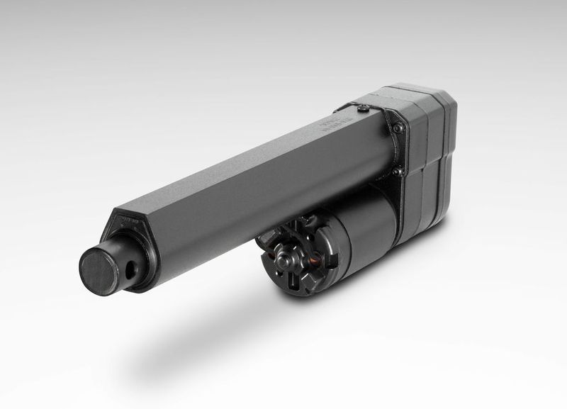 Mit den gedichteten Aktuatoren der Baureihe Electrak 1  lassen sich Hydraulik- oder Pneumatikzylinder vergleichbarer Größe ersetzen.  (Bild: Thomson)