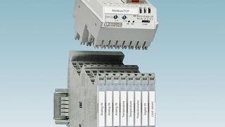 Sicher getrennt vom Feld ins Netz: Mit den Trennverstärkern Mini  Analog Pro mit Bus- und Netzwerkanbindung.  (Phoenix Contact)