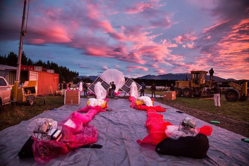Testlauf des Project Loon in Neuseeland (Google)