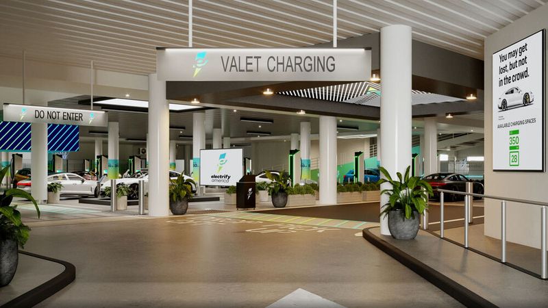 VW bietet in den USA Valet-Laden an. (Bild: VW)