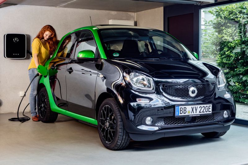 Smart Forfour Electric Drive, 117 Gramm CO2 pro Kilometer, (Daimler)