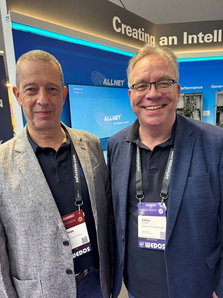 Matthias Truejen und Claus Fischer von Allnet (Bild: Vogel IT-Medien GmbH)