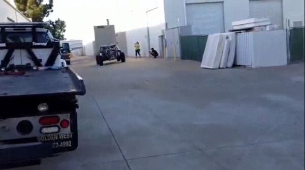 Erste Tests des EV 1 (Bildquelle: SRD)