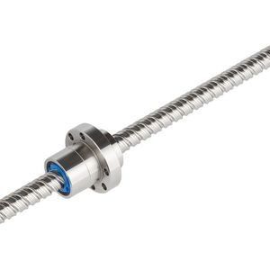 Carry Kugelgewindetrieb Typ F mit innovativem Endkappen-Kugelrückführsystem, Durchmesser 15 mm, Steigung 20 mm. 